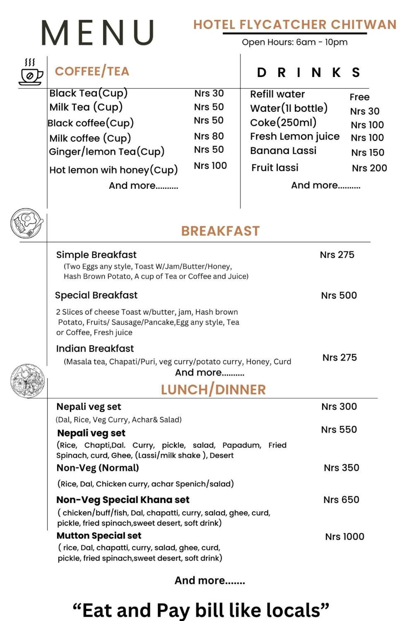 Hotel Flycatcher Chitwan- A Jungle Safari Home โซราฮา ภายนอก รูปภาพ
