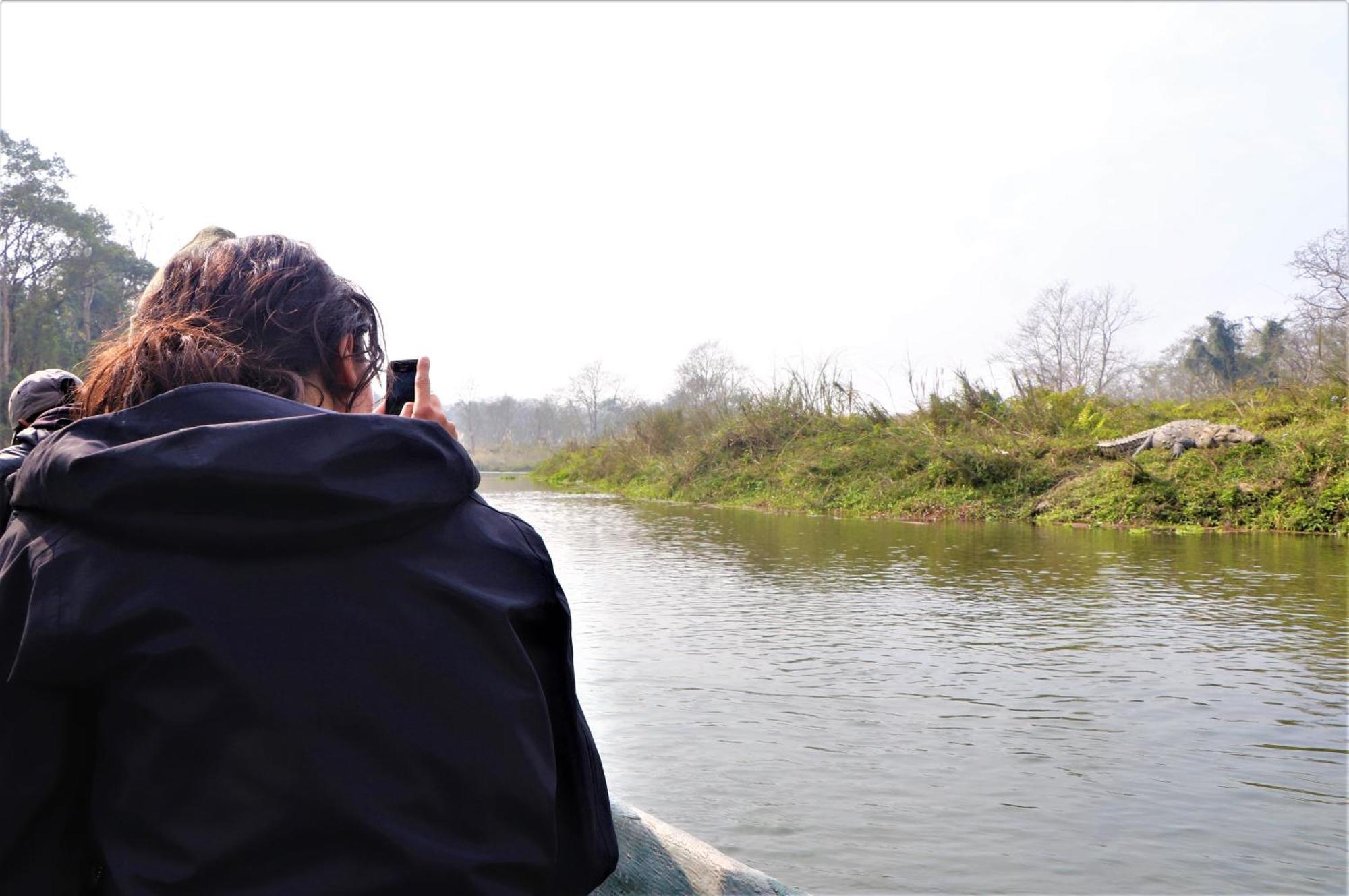 Hotel Flycatcher Chitwan- A Jungle Safari Home โซราฮา ภายนอก รูปภาพ